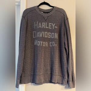 Harley-Davidson Charcoal Crewneck Sweater size XL
